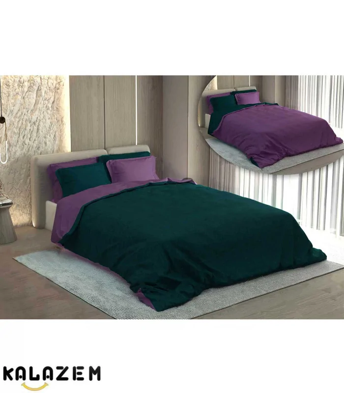 روتختی اسپرت دونفره 6تکه دورو سبز_بنفش ترکسان TURKSANمدل TS-06