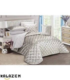 روتختی شیک دونفره 7تکه طوسی لاویتا Lavita مدل زارا ZARA-002