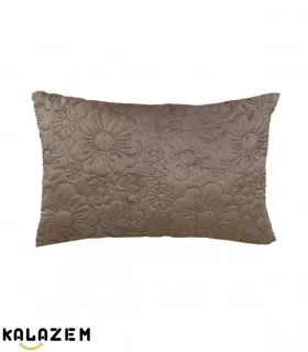 روبالشی تک رنگ گلدار برند matin dokht کد 2