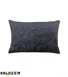 روبالشی تیره رنگ گلدار