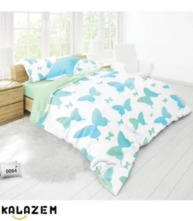 روتختی دونفره سفید آبی ترک