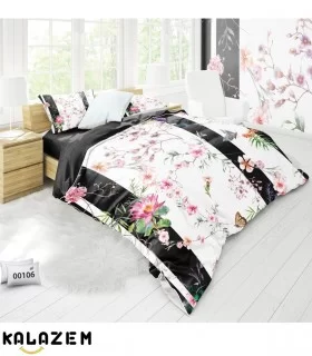 روتختی دونفره سفید مشکی