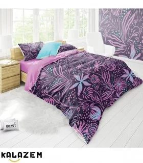 خرید روتختی دونفره بنفش جدید ترک