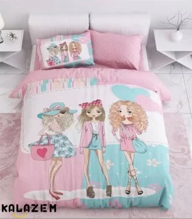 روتختی کودک دخترانه صورتی