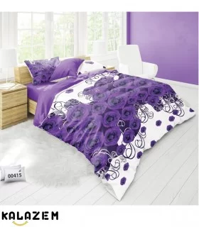 خرید روتختی دونفره بنفش ترک