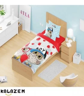 روتختی یک نفره چند رنگ طرح جغد