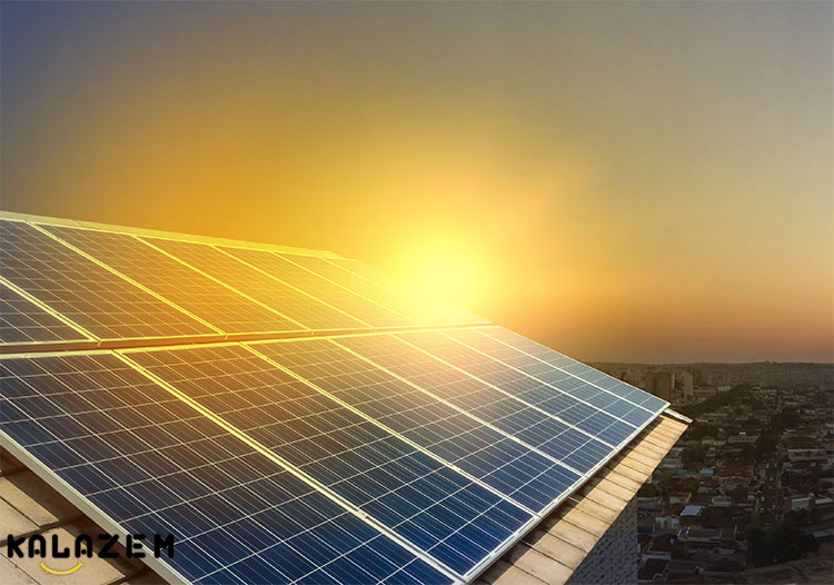 پنل خورشیدی منبع انرژی تجدید پذیر است