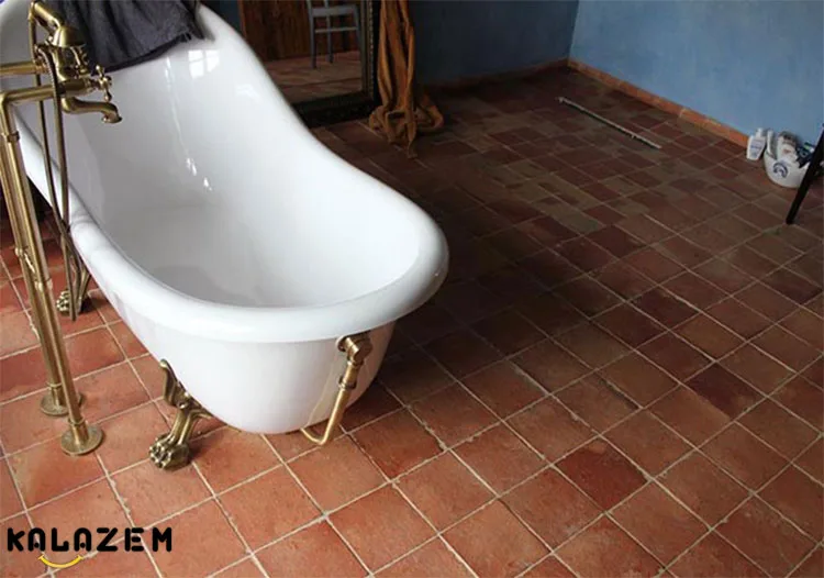 کاشی حمام سفالی