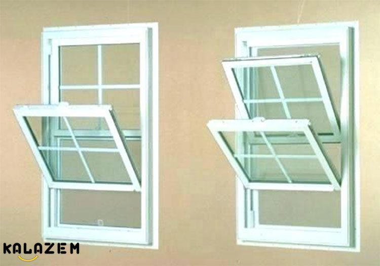 انواع پنجره دو آویز و تک آویز