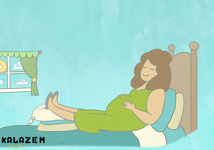 از بین بردن ترک شکم در دوران بارداری