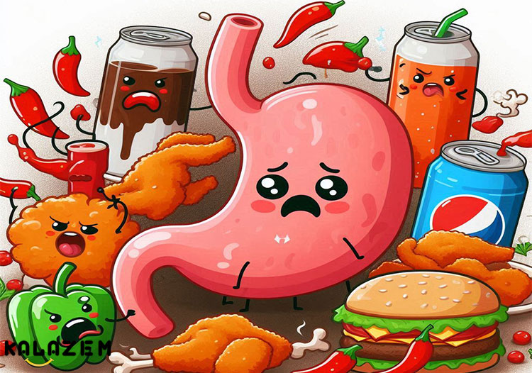 چگونه غذای اسیدی باعث التهاب در بدن می شود؟