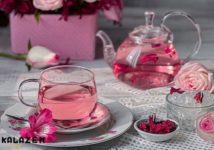 خواص چای هیبیسکوس به هضم غذا کمک می کند خواص چای هیبیسکوس به هضم غذا کمک می کند