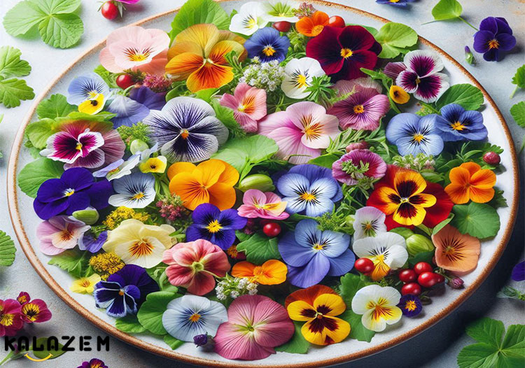 خواص گل خوراکی دارای آنتی اکسیدانی خواص گل خوراکی دارای آنتی اکسیدانی