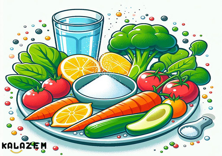 نشانه های کمبود سدیم