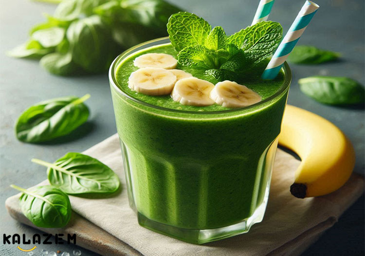 کلم پیچ دومین اسموتی سبز خوشمزه