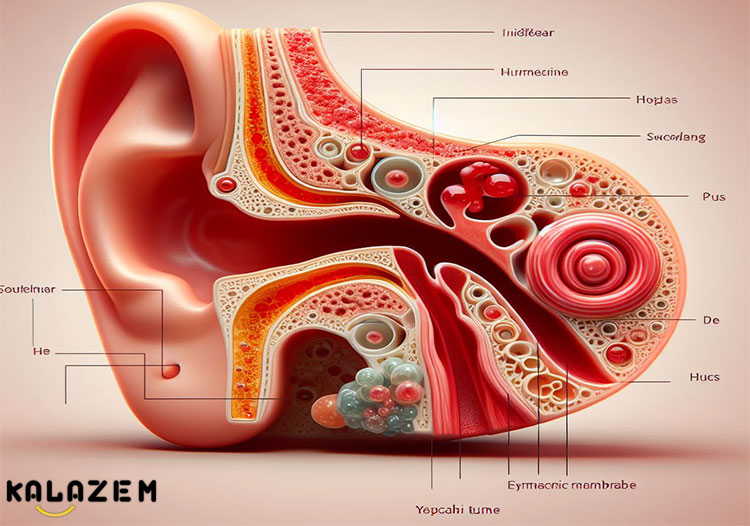 عفونت گوش داخلی از نظر فنی به عنوان اوتیت میانی حاد شناخته می شود