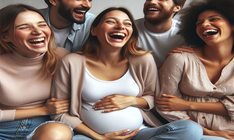 خندیدن در بارداری – فواید و تاثیر شگفت انگیز خنده برای مادر و جنین