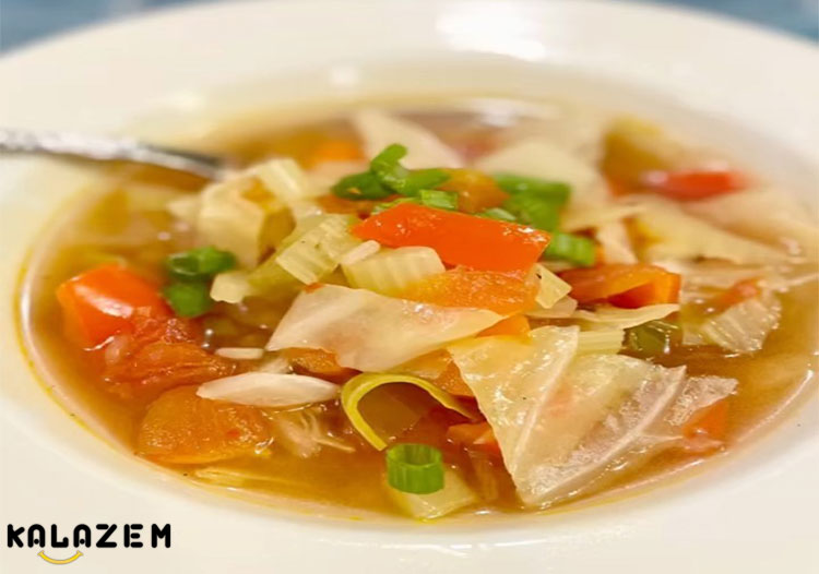 طرز تهیه سوپ کلم 