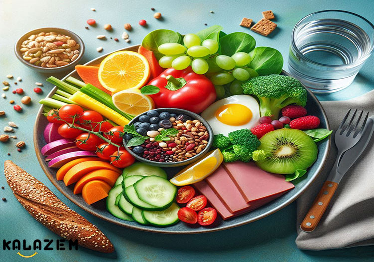 هسته یک رژیم غذایی متعادل چیست؟