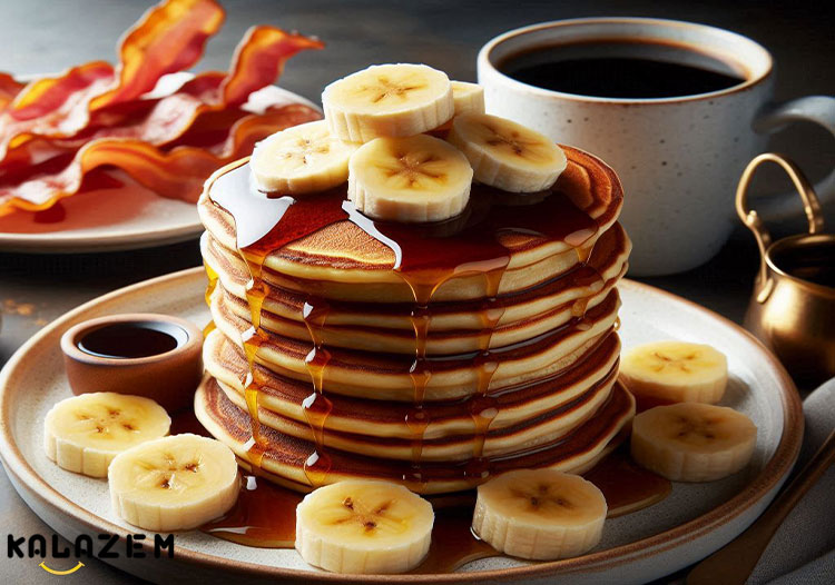 دستور پخت پنکیک موز