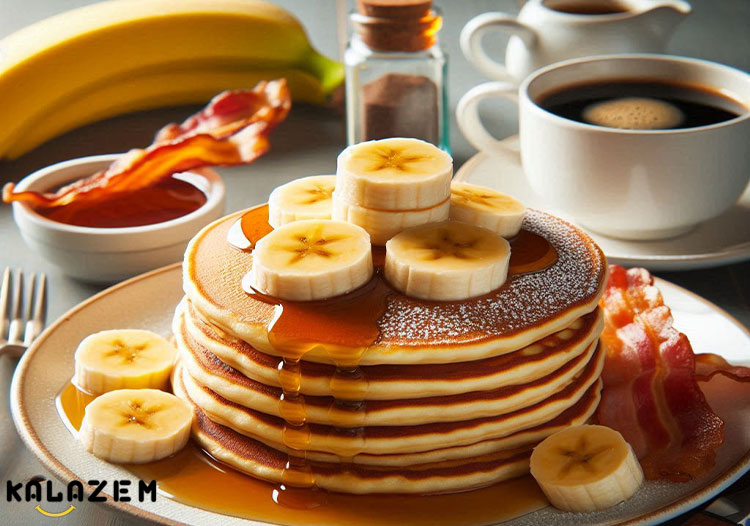 طرز تهیه پنکیک موز