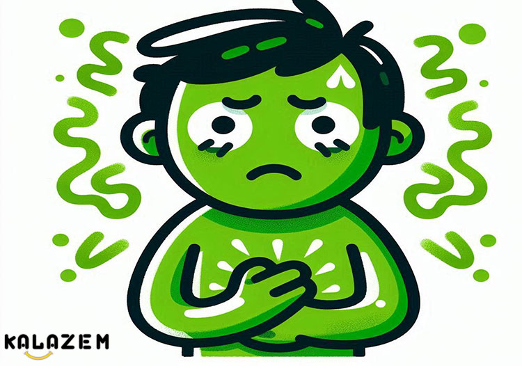 علل و درمان حالت تهوع