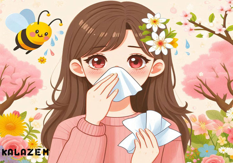 بررسی تب یونجه در بارداری