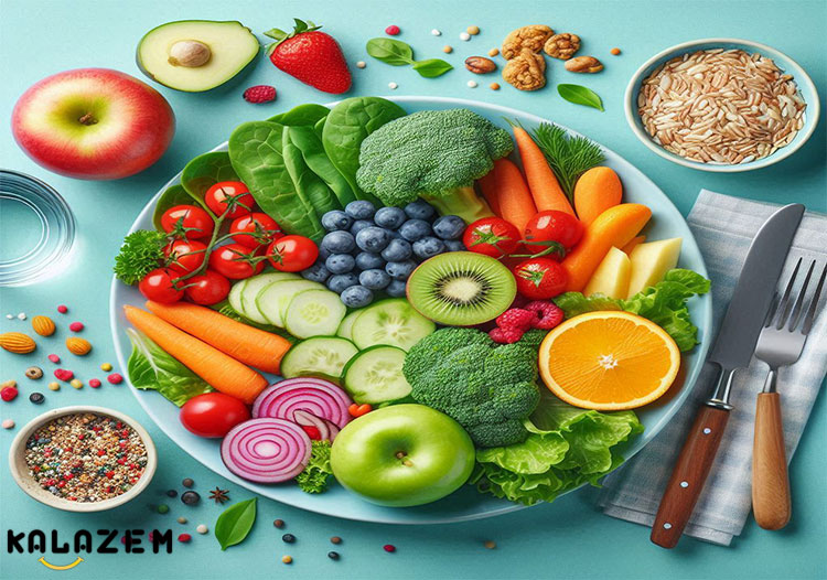 غذاهایی که باید در یک رژیم غذایی سالم و متعادل گنجانده شوند